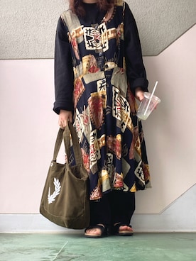 陽さん（レディース・157cm）の夏コーディネート