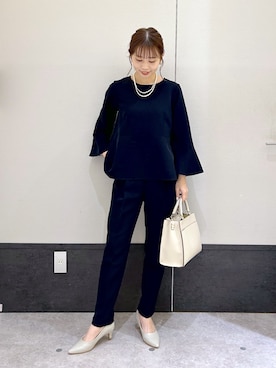 「レプシィム(LEPSIM)」｜「アイテム（パンプス）」を使った、ogiさん（レディース・157cm）の冬コーディネート