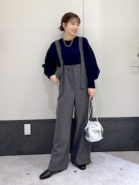 「レプシィム(LEPSIM)」｜「アイテム（ブーツ）」を使った、ogiさん（レディース・157cm）の秋コーディネート