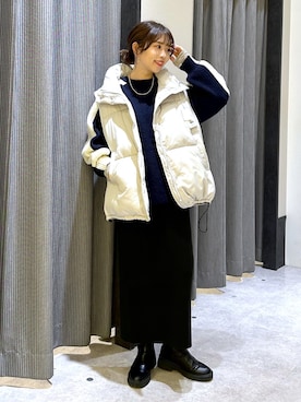 「レプシィム(LEPSIM)」｜「アイテム（ブーツ）」を使った、ogiさん（レディース・157cm）の冬コーディネート