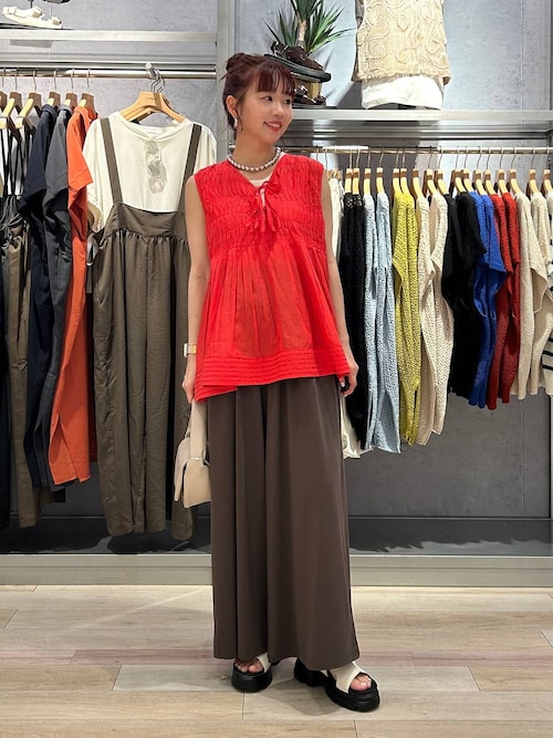 Yページ セール】ボイルノースリブラウス 243206（シャツ/ブラウス）｜LEPSIM