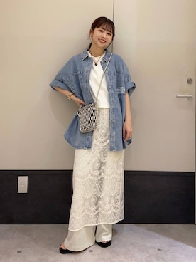 「30代_LEPSIM」｜ogiさん（レディース・157cm）の春コーディネート