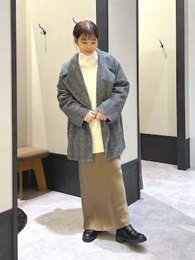「レプシィム(LEPSIM)」｜「アイテム（ブーツ）」を使った、ogiさん（レディース・157cm）の秋コーディネート