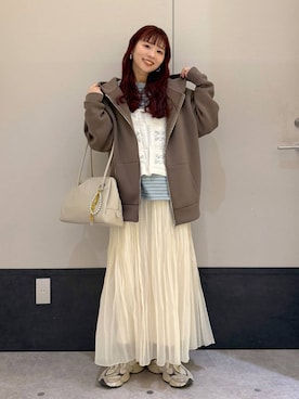 ogiさん（レディース・157cm）の冬コーディネート