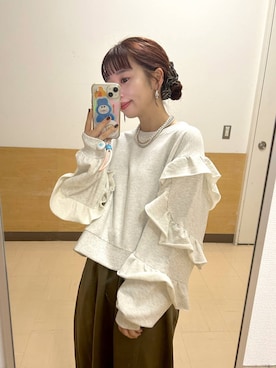 「LEPSIM（レプシィム）のアイテム」を使った、ogiさん（レディース・157cm）の秋コーディネート