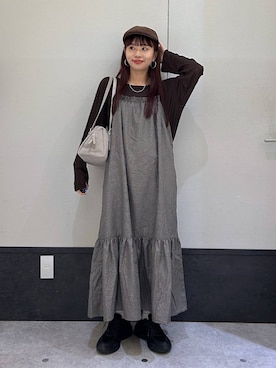 「アイテム（ママ＆ベビー）」を使った、ogiさん（レディース・157cm）の秋コーディネート