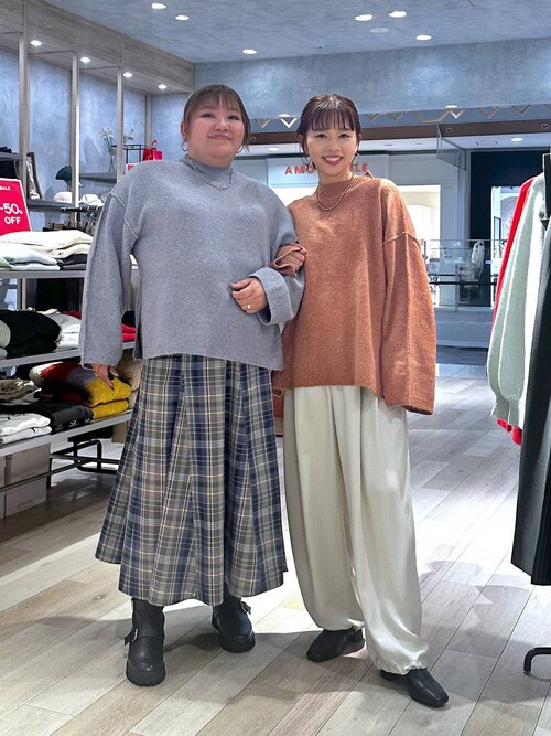 アヤカ様 セール】2タックサテンパンツ 253183（その他パンツ）｜LEPSIM