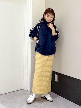 「レプシィム(LEPSIM)」｜「アイテム（ブルゾン）」を使った、ogiさん（レディース・157cm）の春コーディネート