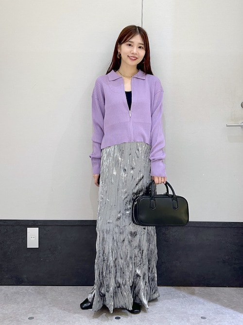 セール】12ゲージリブZIPカーディガン 133278（カーディガン/ボレロ