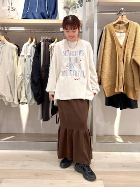 「アイテム（ママ＆ベビー）」を使った、ogiさん（レディース・157cm）の秋コーディネート