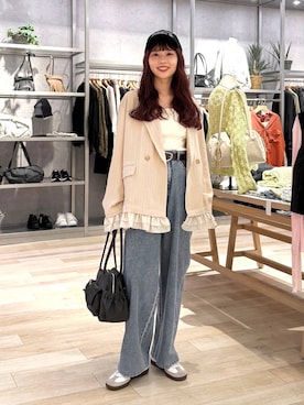 ogiさん（レディース・157cm）の春コーディネート