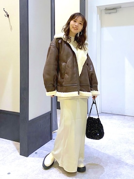 「レプシィム(LEPSIM)」｜「アイテム（ブーツ）」を使った、ogiさん（レディース・157cm）の秋コーディネート