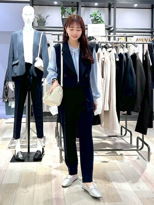 セール】【入卒式／セレモニー】ツイードショートジレ 207939（その他