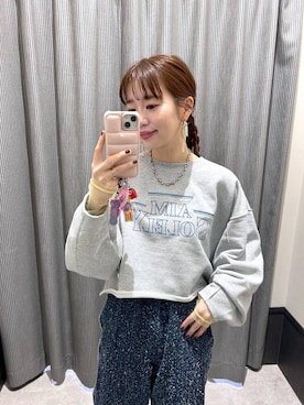 「アイテム（スウェット）」を使った、ogiさん（レディース・157cm・30代）の冬コーディネート