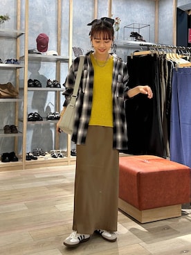 「アイテム（スカート）」を使った、ogiさん（レディース・157cm・30代）の夏コーディネート