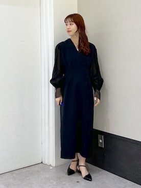「レプシィム(LEPSIM)」｜「アイテム（ワンピース/ドレス）」を使った、ogiさん（レディース・157cm）の春コーディネート