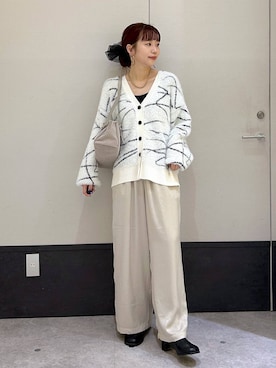 「アイテム（シュシュ）」を使った、ogiさん（レディース・157cm・30代）の秋コーディネート