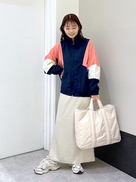 「レプシィム(LEPSIM)」｜「アイテム（ブルゾン）」を使った、ogiさん（レディース・157cm）の冬コーディネート