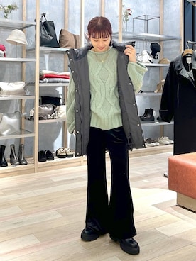 「アイテム（その他アウター）」を使った、ogiさん（レディース・157cm・30代）の秋コーディネート