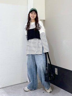 「アイテム（帽子）」を使った、ogiさん（レディース・157cm・30代）の冬コーディネート