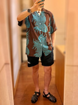 「Paraboot」｜Hayakeeeenさん（メンズ・163cm）の夏コーディネート