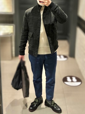 「Valstar（バルスターヴァルスター）のアイテム」を使った、Hayakeeeenさん（メンズ・163cm）の冬コーディネート