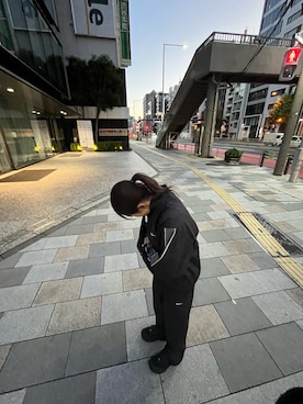 「NIKE（ナイキ）のアイテム（その他アウター）」を使った、sayangさん（レディース・154cm）の冬コーディネート