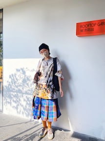 Vivienne Westwoodのサスペンダーを使った人気ファッション