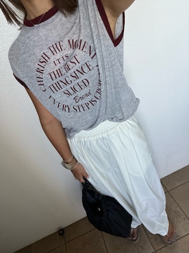 「アイテム（サンダル）」を使った、さるちゃわさん（レディース・160cm）の秋コーディネート