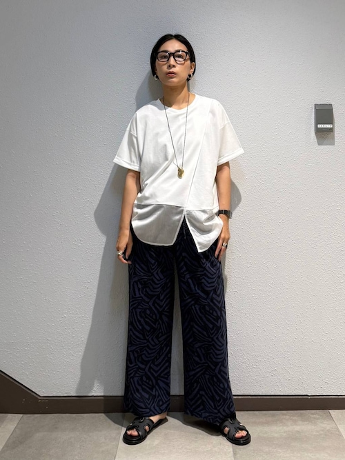 セール】リネンブレンドやわらかパンツ＜低身長サイズあり