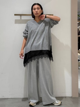 「Elura（エルーラ）のアイテム」を使った、eriさん（レディース・167cm）の冬コーディネート