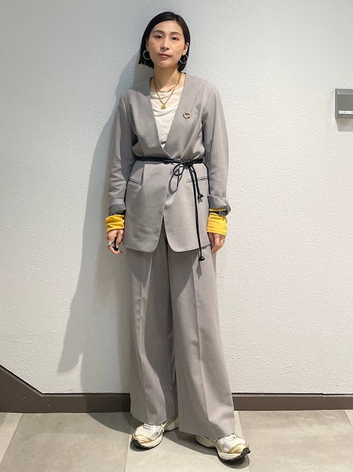 セール】映えラクノーカラージャケット/292398（ノーカラージャケット