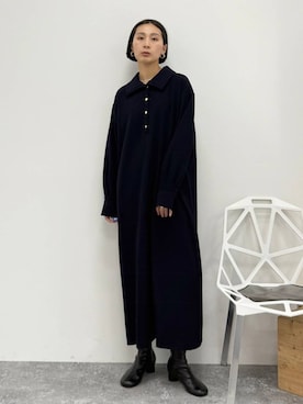 「Elura（エルーラ）のアイテム」を使った、eriさん（レディース・167cm）の冬コーディネート