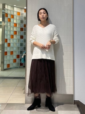 eriさん（レディース・167cm）の冬コーディネート