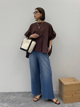 eriさん（レディース・167cm）の春コーディネート