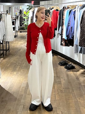 「アイテム（タンクトップ）」を使った、kakoさん（レディース・154cm・20代）の夏コーディネート