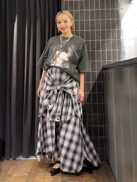 「アイテム（パンプス）」を使った、kakoさん（レディース・154cm・20代）の夏コーディネート