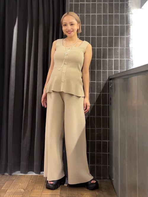 セール】12Gペプラムニットアップ/572625（つなぎ/オールインワン