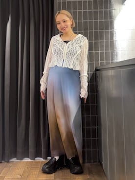 「アイテム（タンクトップ）」を使った、kakoさん（レディース・154cm・20代）の夏コーディネート