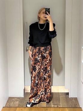 「アイテム（スウェット）」を使った、kakoさん（レディース・154cm・20代）の夏コーディネート