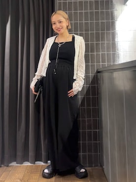 「アイテム（パーカー）」を使った、kakoさん（レディース・154cm・20代）の夏コーディネート