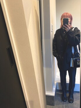 「niko and...（ニコアンド）のアイテム（ジャケット/アウター）」を使った、keyさん（キッズ・145cm）の冬コーディネート