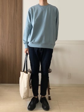 「KLEMAN（クレマン）の＜KLEMAN＞ PADRE/シューズ（モカシン/デッキシューズ）」を使った、きむさん（メンズ・179cm）の春コーディネート