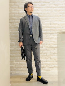 片山さん（メンズ・165cm）の夏コーディネート
