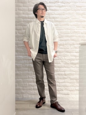 片山さん(メンズ・165cm)の夏コーディネート