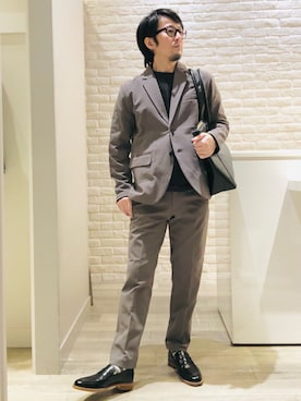 片山さん（メンズ・165cm・40代）の秋コーディネート