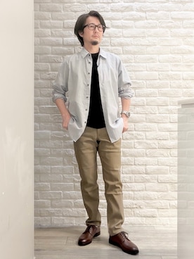 片山さん(メンズ・165cm)の夏コーディネート