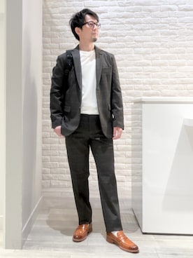 片山さん（メンズ・165cm）の春コーディネート