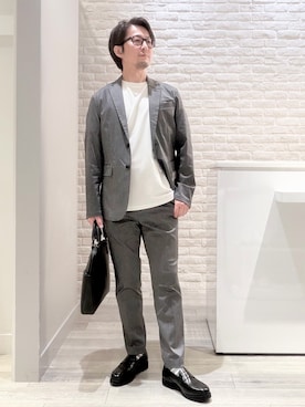 片山さん(メンズ・165cm)の春コーディネート