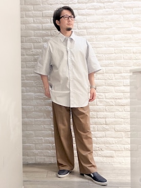 片山さん（メンズ・165cm）の夏コーディネート